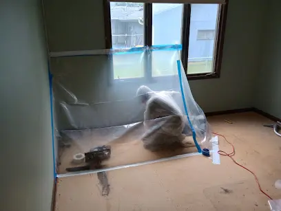 Water damage restoration work in Big Lake, MN