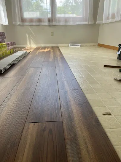 Water damage restoration work in Big Lake, MN