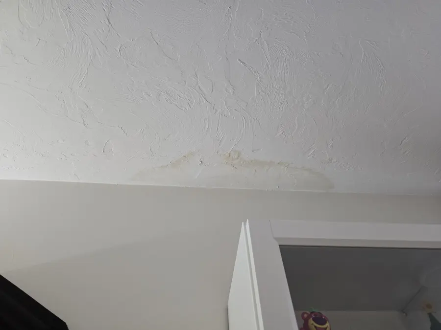 Ceiling water damage in a Big Lake, MN home